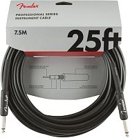 FENDER 25' INST CABLE Black